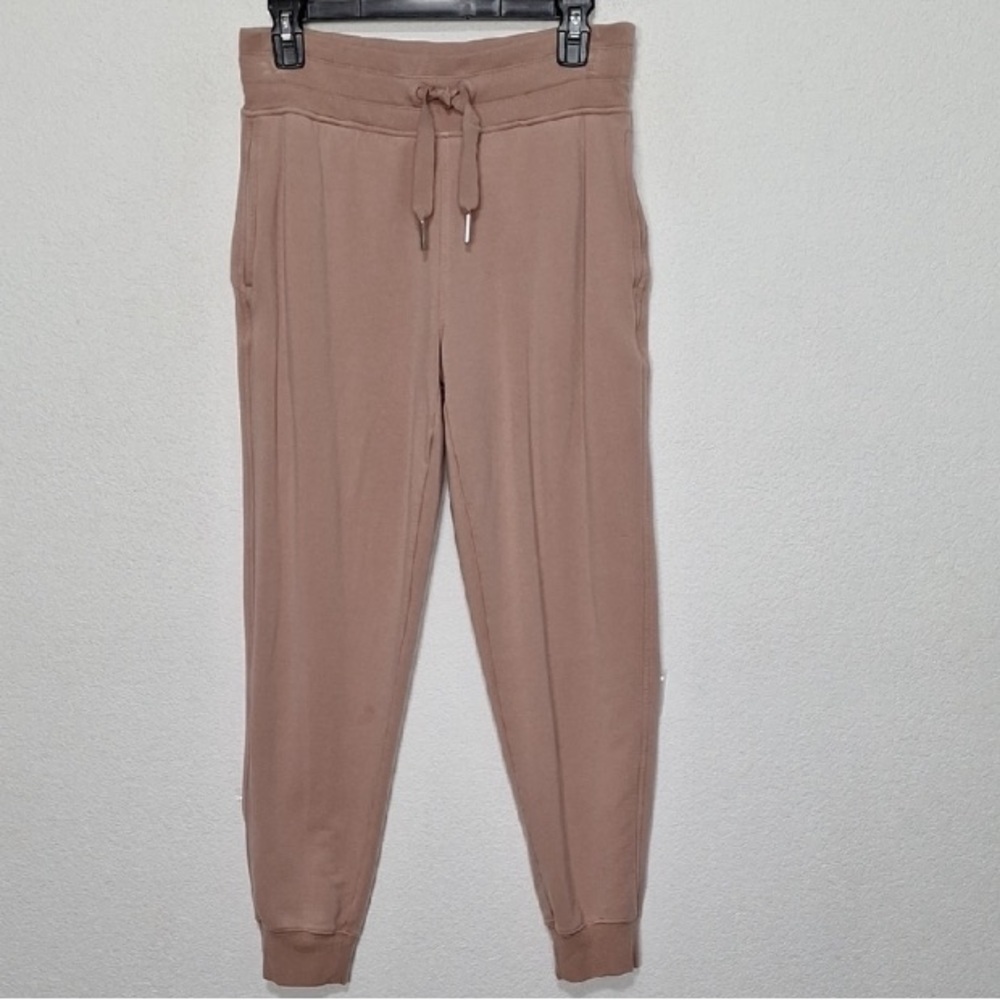 Athleta Blush Pink Coquette Gorpcore High Rise Drawstring Jogger Pants Size S